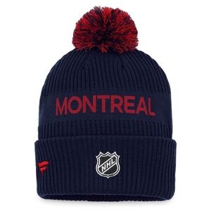 BRAND NEW unisex NHL fanatics montreal canadiens winter snow pom toque beanie